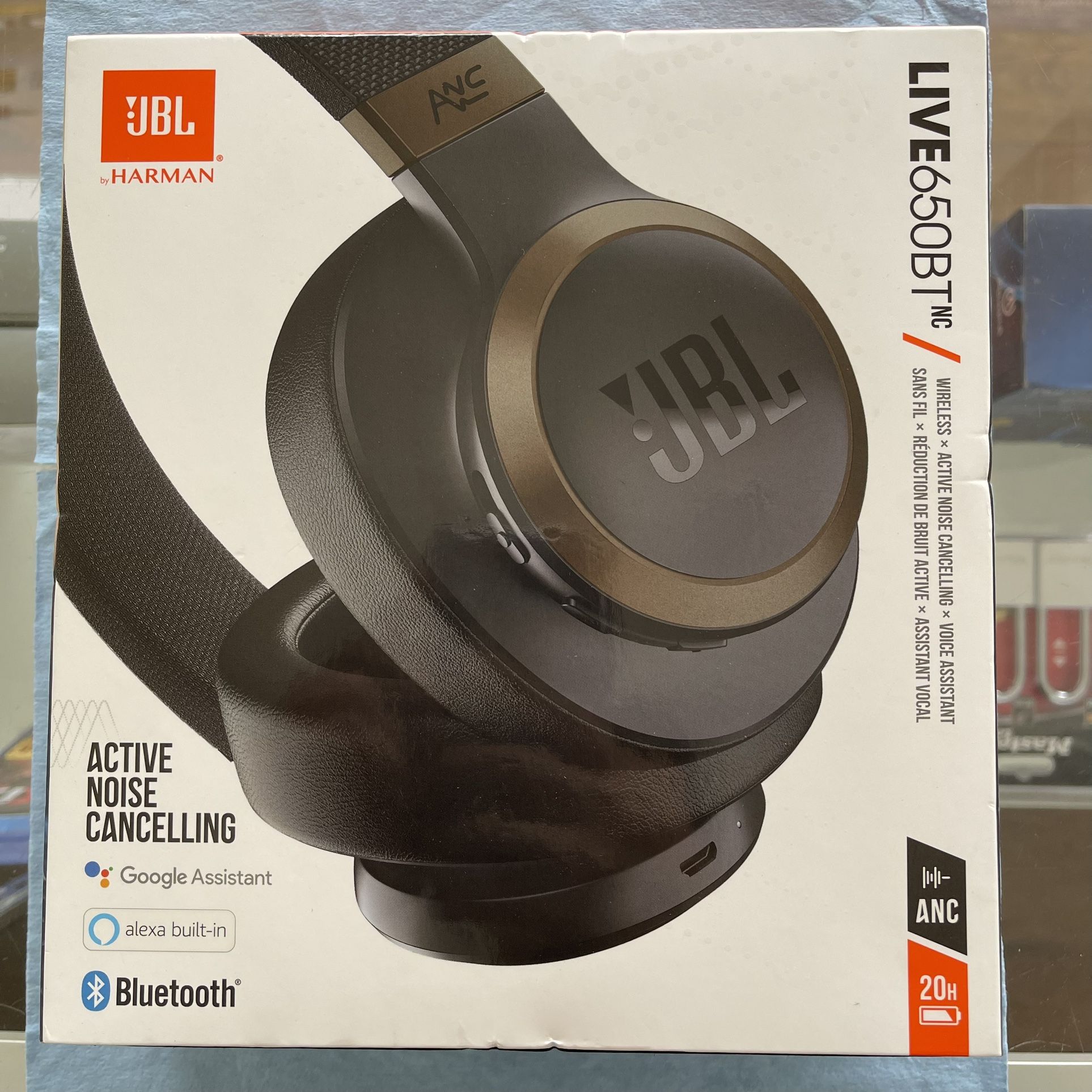 JBL LIVE 650BTNC Wireless Noise Cancelling Over the Ear