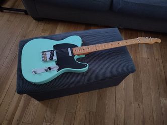 Fender Vintera mod 50s Telecaster Seafoam Green!