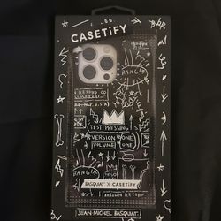 Basquiat X CASETiFY iPhone 13 pro Best Bop Case