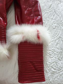 Christmas leather jacket