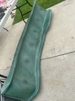 Green Durable Green Slide (Tree House or Play Area Slide)