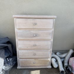 Tall 5 Drawer Dresser