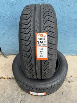 (2) Used 225 50 17 Pirelli P4