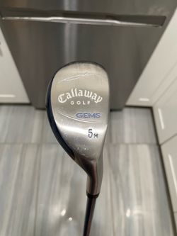 Callaway Golf GEMS 5H Hybrid, Aldila 55g W Flex Graphite, 39.5” RH