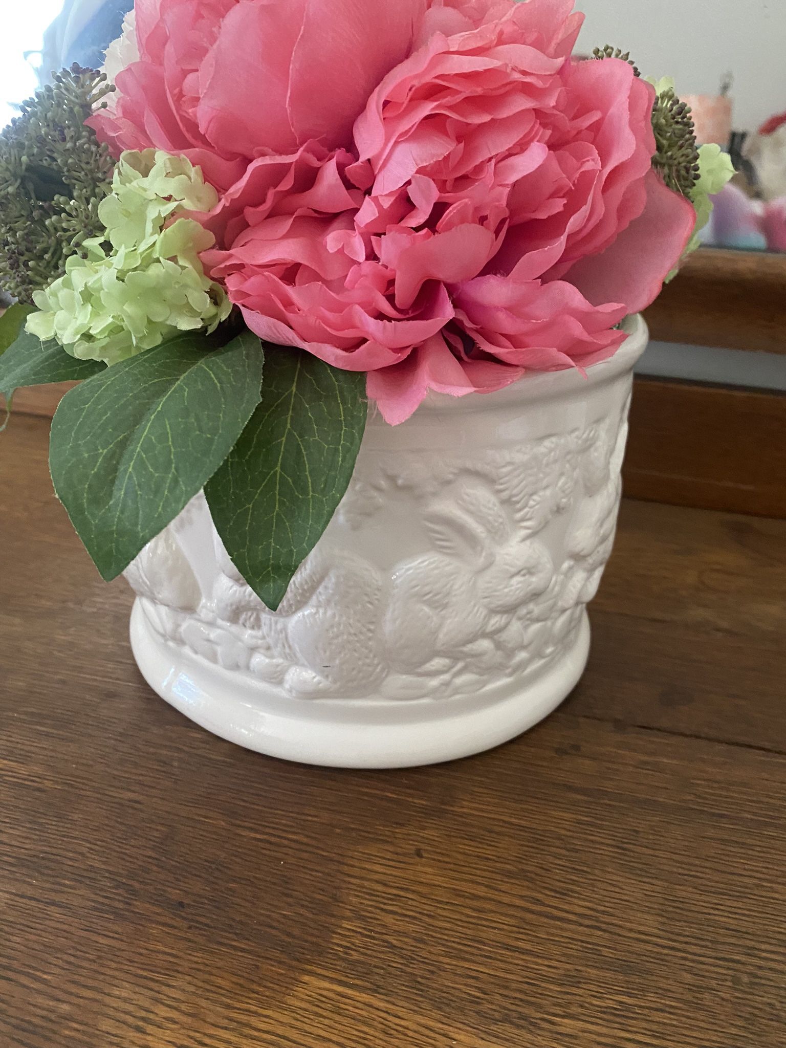 Easter Bunny Flower Pot