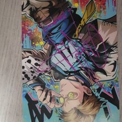 Nanami Kento/david Vincent Autograph/signed Poster