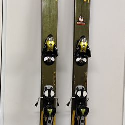 Salomon AK Rocket Skis 187 cm And Salomon S 912 Bindings 