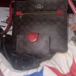 Signature coach bag
