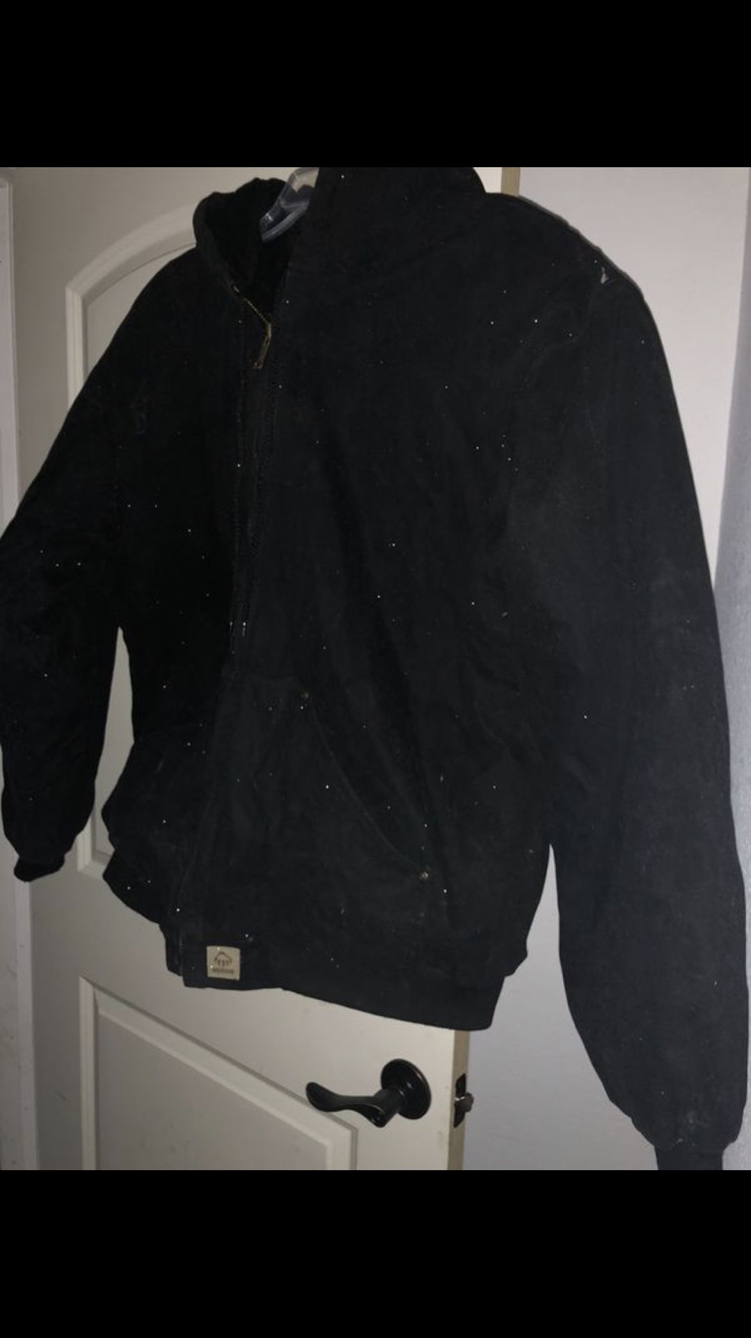 WOLVERINE BLACK JACKET 2XL / CHAMARRA MARCA WOLVERINE TALLA (2XL) EN COLOR NEGRA precio regular de 198.99