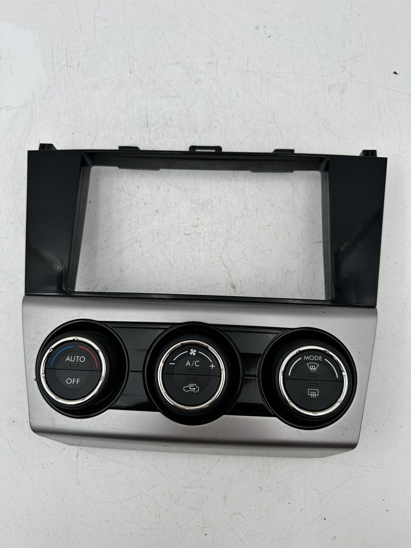 2015 to 2019 Subaru WRX Controller Climate Control Panel Navigation Bezel OEM