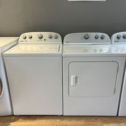 Electric Dryer And Washer Set