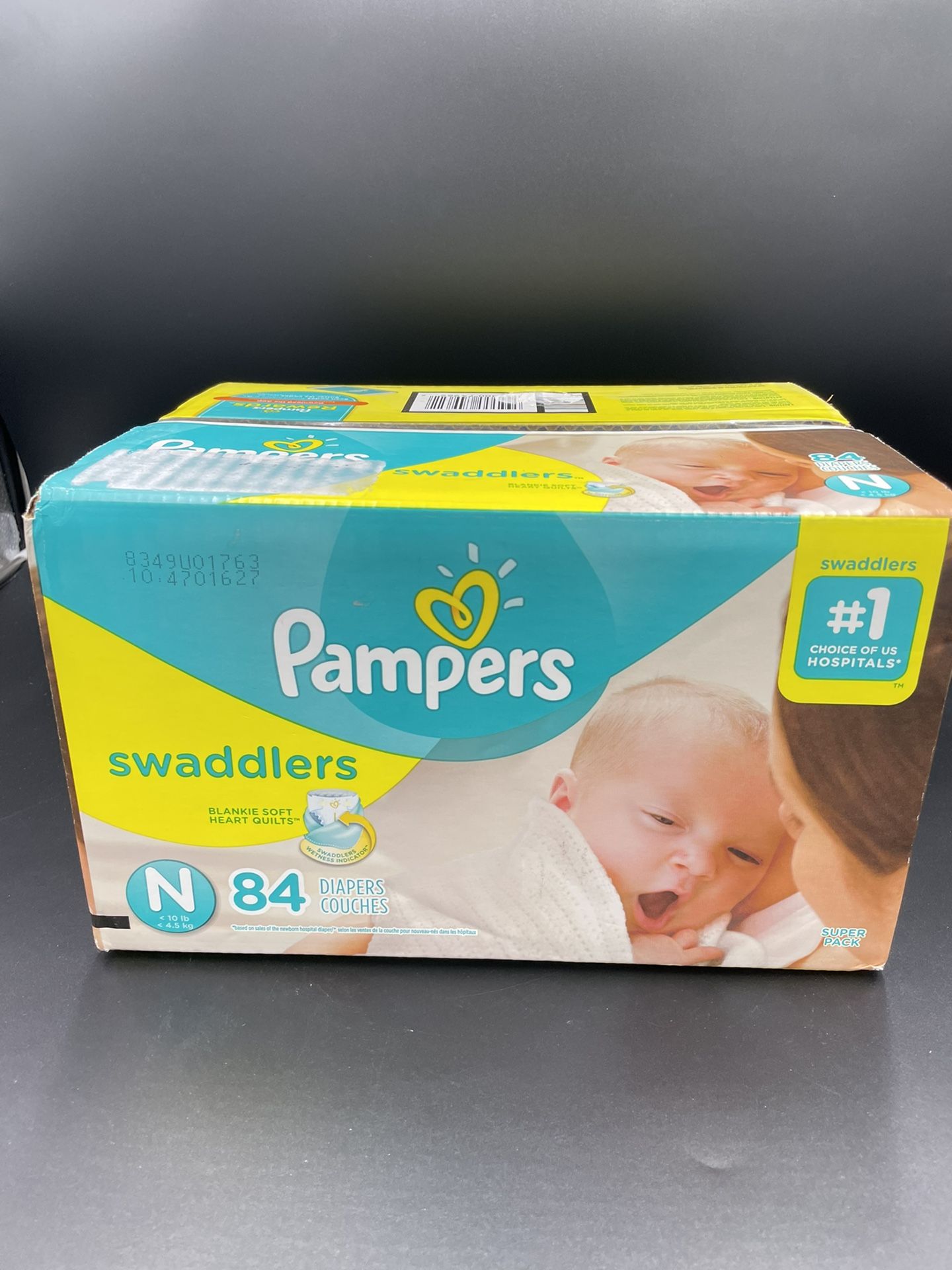 Pampers Swaddlers NB 84 Count Diapers 