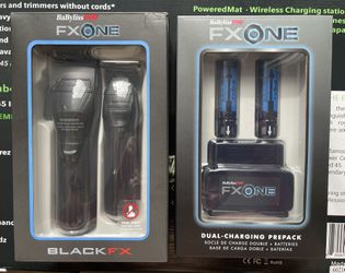 Babyliss Pro FXONE BLACKFX Clipper & Trimmer +DUAL - BATTERRY charging