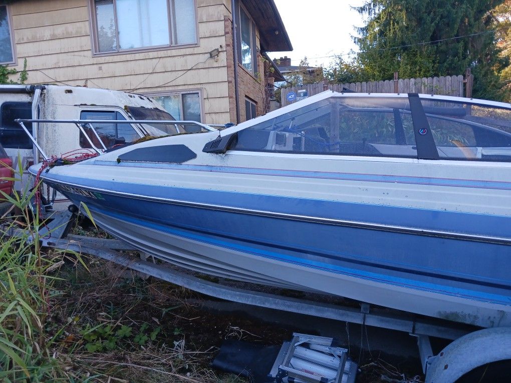 Bayliner Boat Galvanized Trailer Free