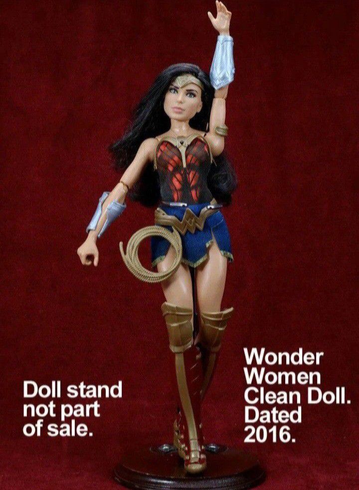 Wonder Woman 12 Inch Figure Multiverse Battle Ready Doll DC Comics Mattel  for Sale in San Antonio, TX - OfferUp