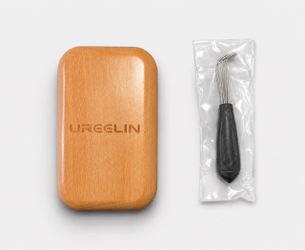 Ureelin Hair Brush With Brush Cleaner