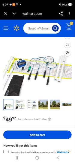 Volleyball and badminton 2 in one