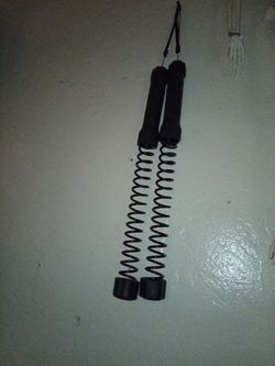 Battle ropes/peace keepers lol
