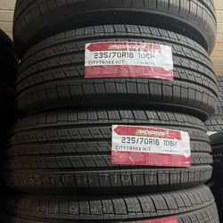 235/70/16 Brand New Tires 