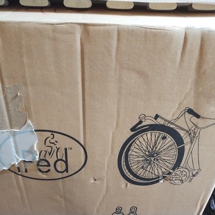 I PED     FOLDING BICYCLE  Red Color 