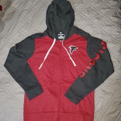 Atlanta Falcons
Men's Fanatics Heather Red Atlanta Falcons Down and Distance Full-Zip Hoodie