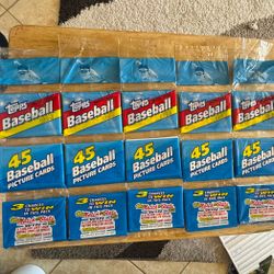 1992 TOPPS ~ MAJOR LEAGUE BASEBALL ~ 45 PICTURE CARDS ~ 24 UNOPENED & FACTORY SEALED