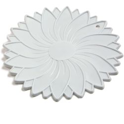 Non-Slip Rubber Jar Opener Grip Pad – Flower Shape, Multi-Use Lid Gripper