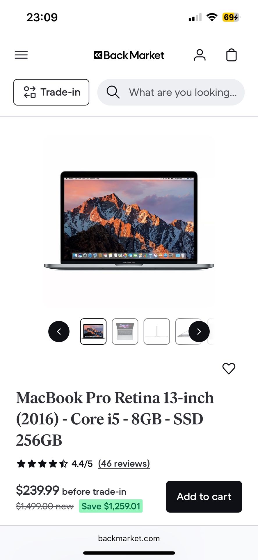 2015 Mac Book Pro