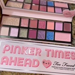 Too Faced Pinker Times Ahead Eyeshadow Palette BNIb