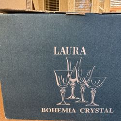 Bohemia Vintage Antique Glassware 