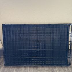 Blk Puppy Crate