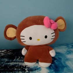 Hello Kitty Monkey Plushie