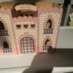 Melissa And Doug Castle Dollhouse Wooden