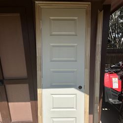 24”x 80” Right Hand Door With 2 Inch Width Trim Around 