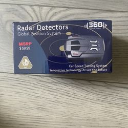 Radar Detector, Brand New, Still In Package. 