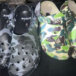 Bape Crocs 