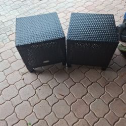 Two little stools