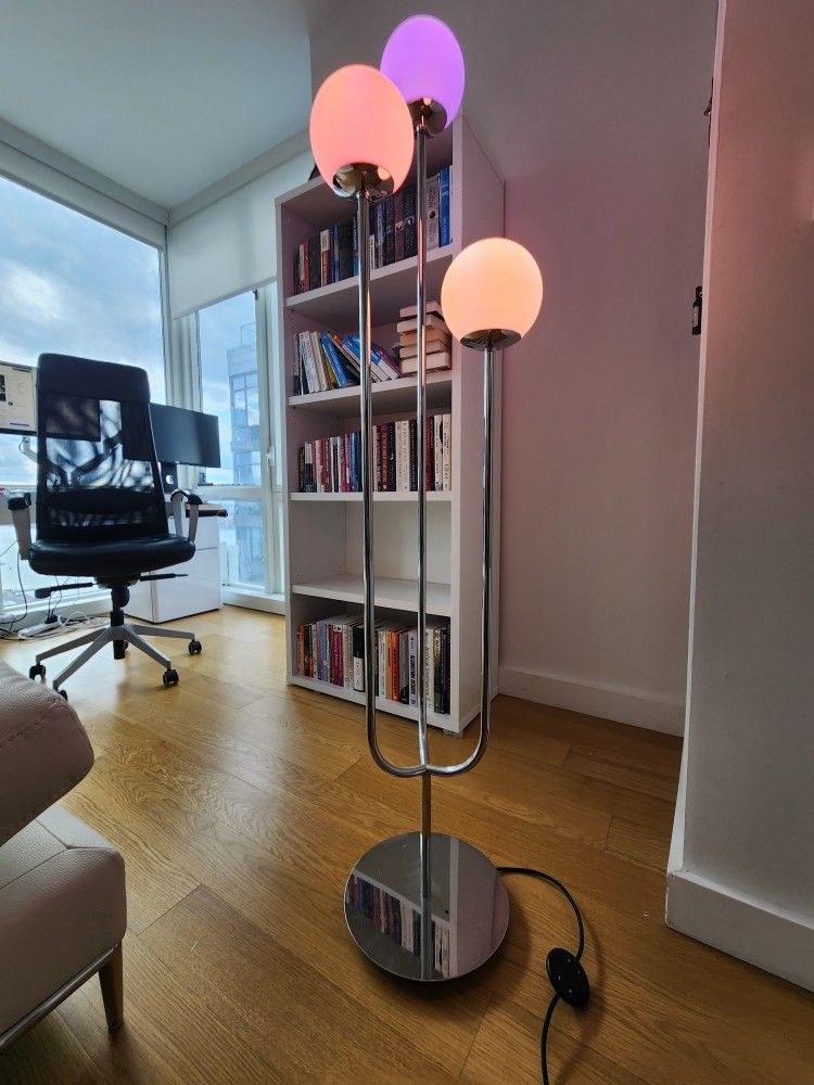 Ikea Floor Lamp SIMRISHAMN Philips Hue Bulbs