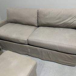 Sofa, Chair And Ottoman