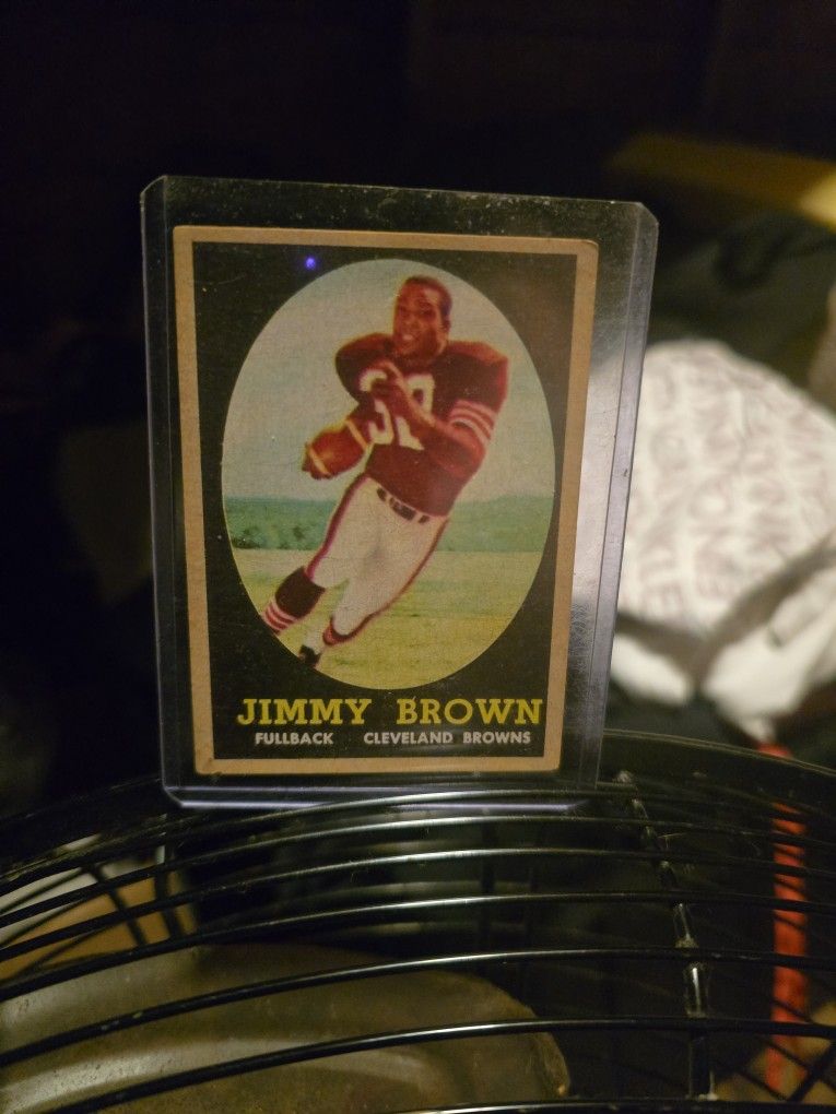 JIMMY BROWN FOOTBALL CARD