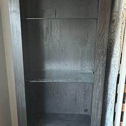 Ashley Furniture Tall Pier Cabinets (2)