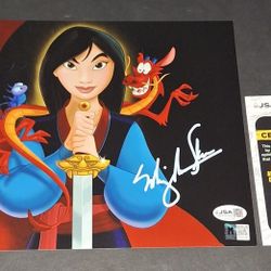 🔥 Ming-Na Wen autographed 8x10 JSA COA 🔥