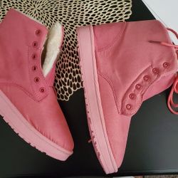 Pink Boots Size 5 Y Never Worn