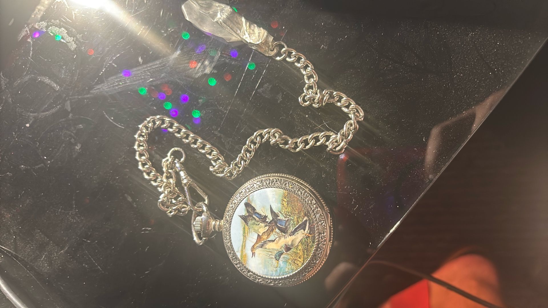 Silver Pocket Watch 