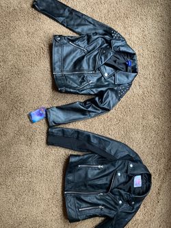 New Leather Jackets - Girls