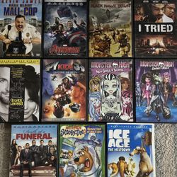 DVD Movies, 11 Movie Lot.  