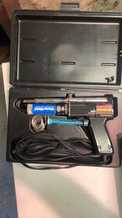 Welding gun with case