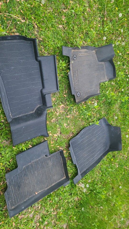 Ford Explorer Weather Floor Mats