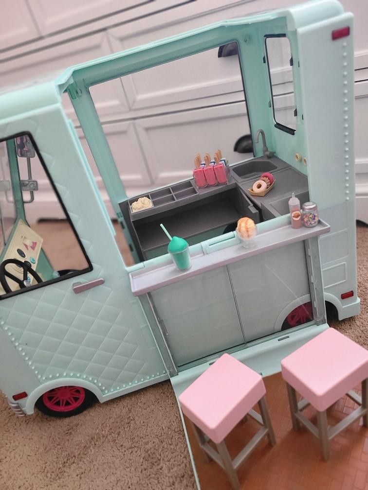 American Girl Doll Ice Cream Truck Og Salon