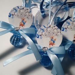 Can Bearly Wait Baby Shower Guest Pacifier Necklaces